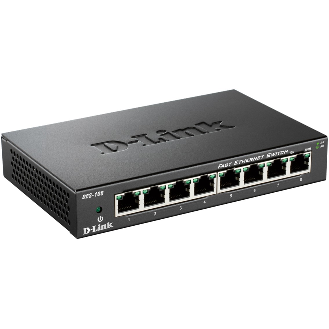 Switch 8 puertos 10 100 fast - Imagen 2