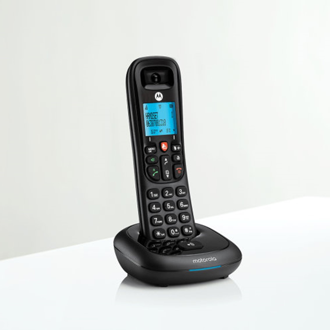 Telefono motorola cd4001 wireless inalambrico negro - Imagen 3