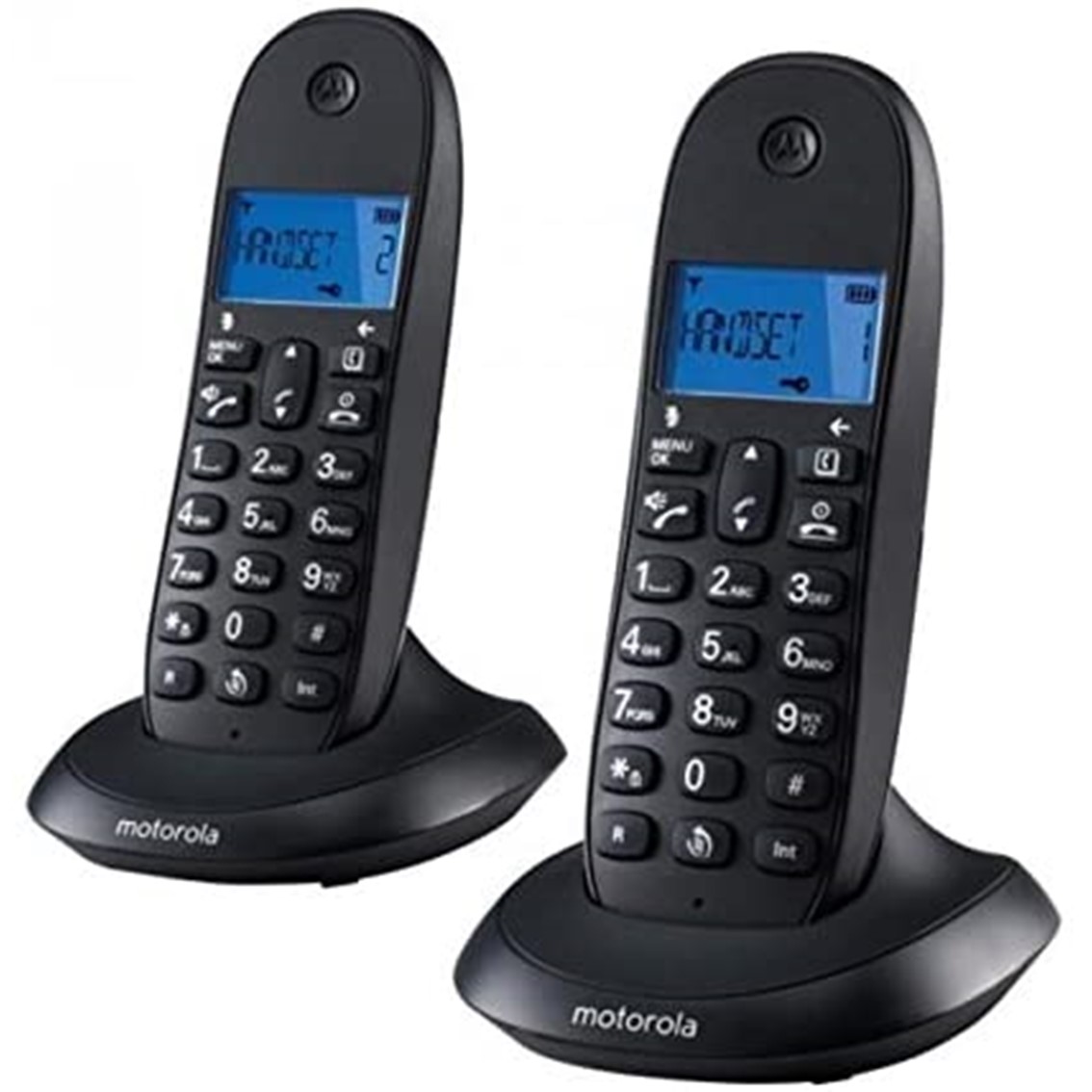 Telefono motorola duo c1002 gris - Imagen 2