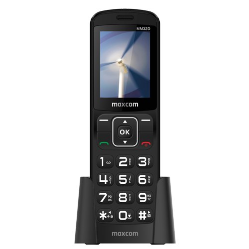 Telefono inalambrico maxcom dec mm32d 2.4 pulgadas
