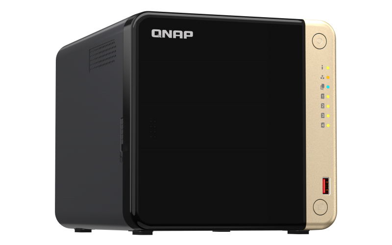 Servidor nas qnap ts - 464 - 8g 4xhdd - bay 2x2.5gbe - Imagen 2