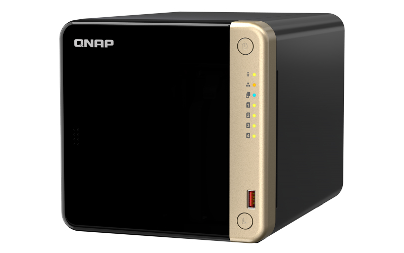 Servidor nas qnap ts - 464 - 8g 4xhdd - bay 2x2.5gbe - Imagen 3