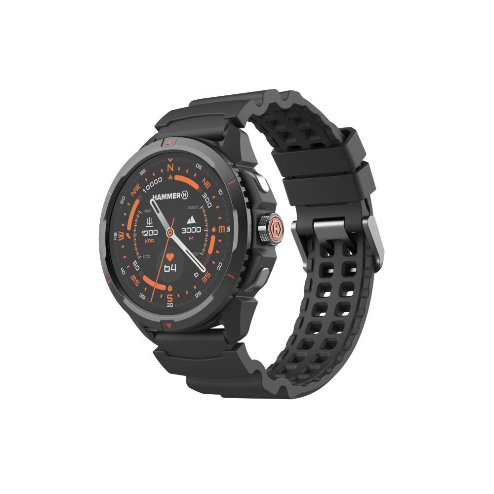 Smartwatch hammer watch 2 black - Imagen 2