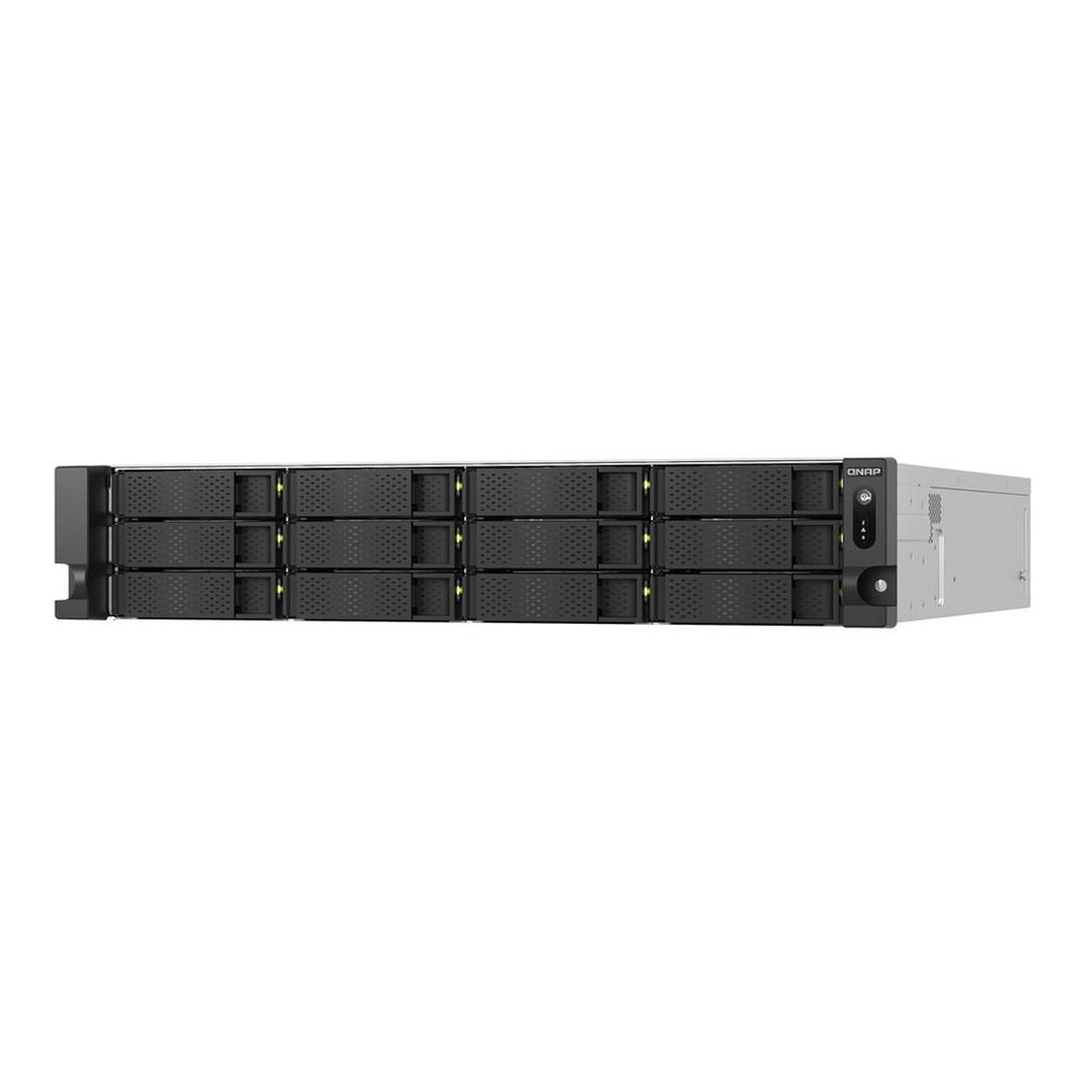 Servidor nas qnap ts - h1277axu - rp - r7 - 32g 12 bahias