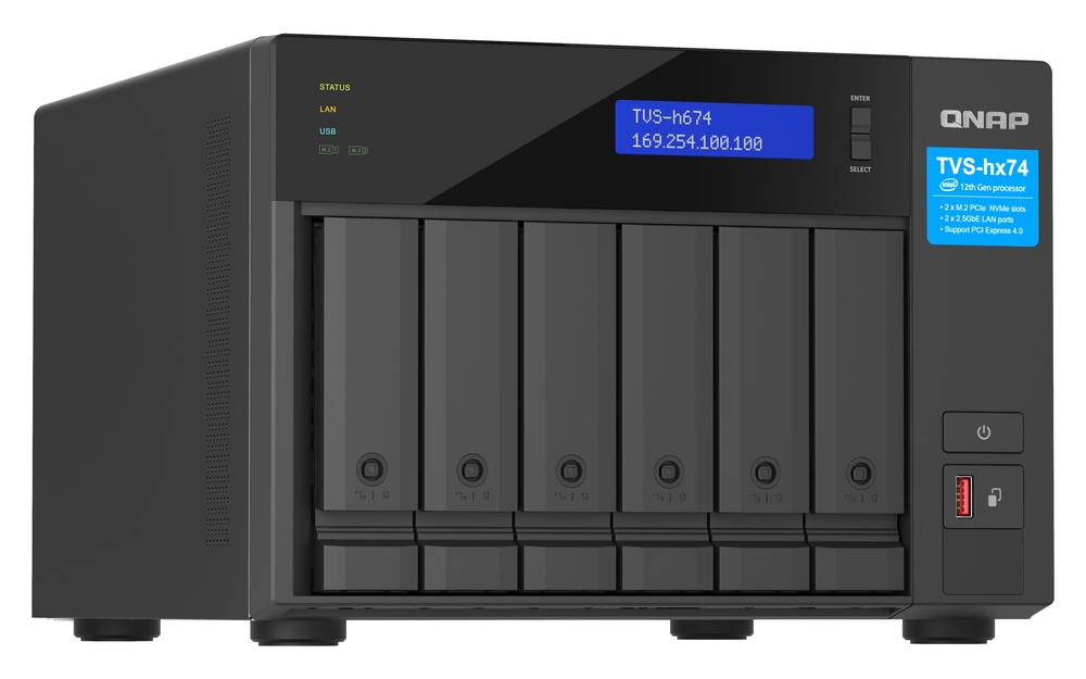 Servidor nas qnap tvs - h674 - i3 - 16g 6 bahias - Imagen 5