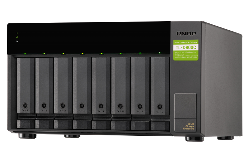 Servidor nas qnap tl - d800c 8 bahias - Imagen 4