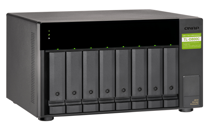 Servidor nas qnap tl - d800c 8 bahias - Imagen 5