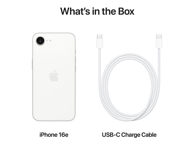 Movil apple iphone 16e 256gb white - Imagen 4