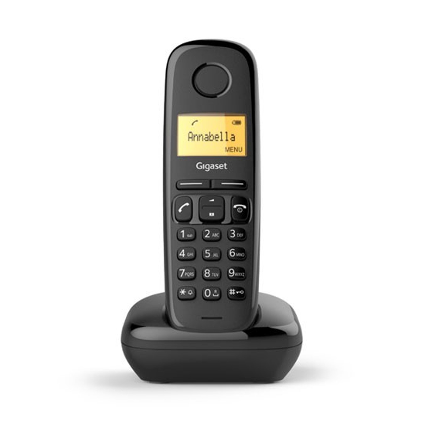 Telefono fijo inalambrico gigaset a170 negro - Imagen 2