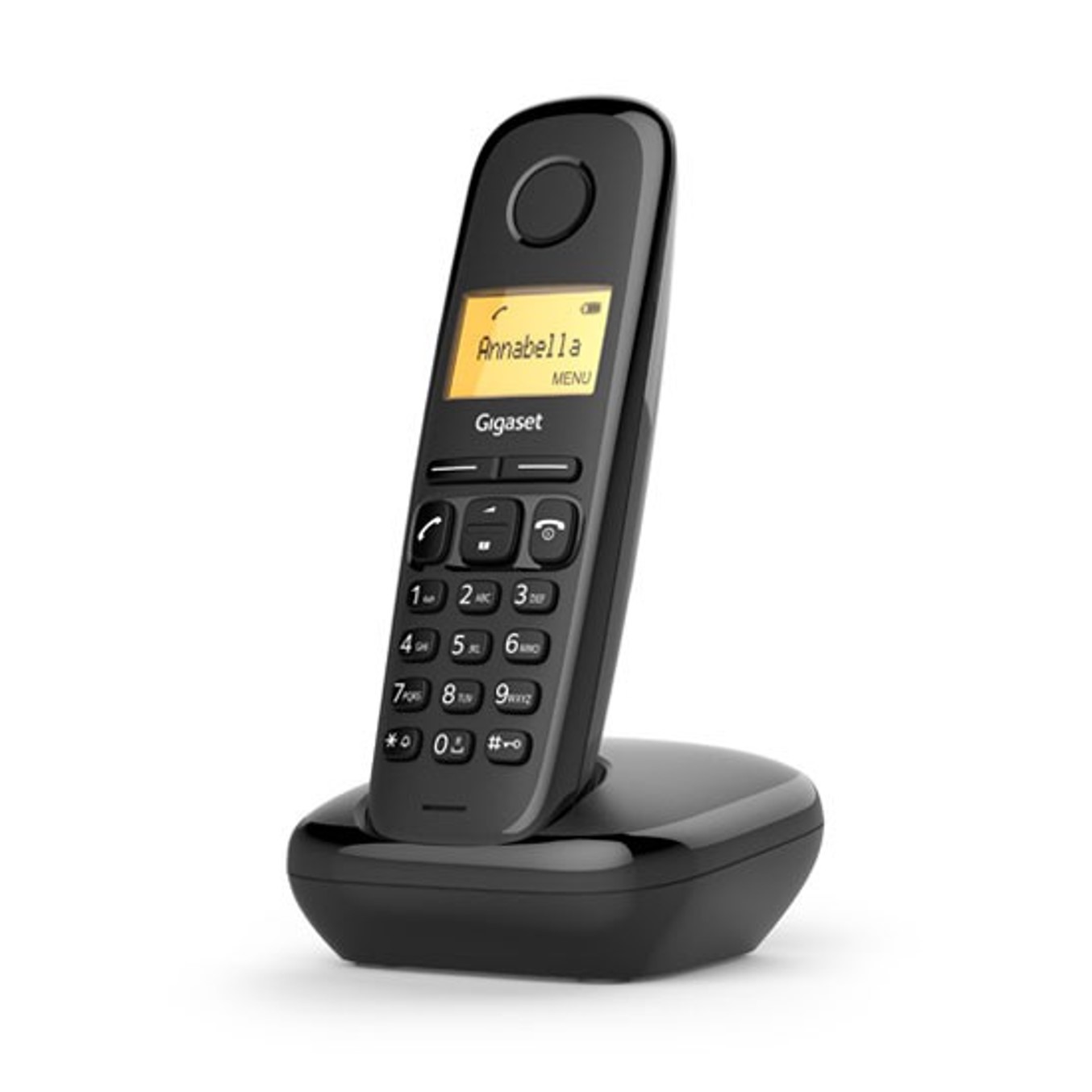 Telefono fijo inalambrico gigaset a170 negro - Imagen 3