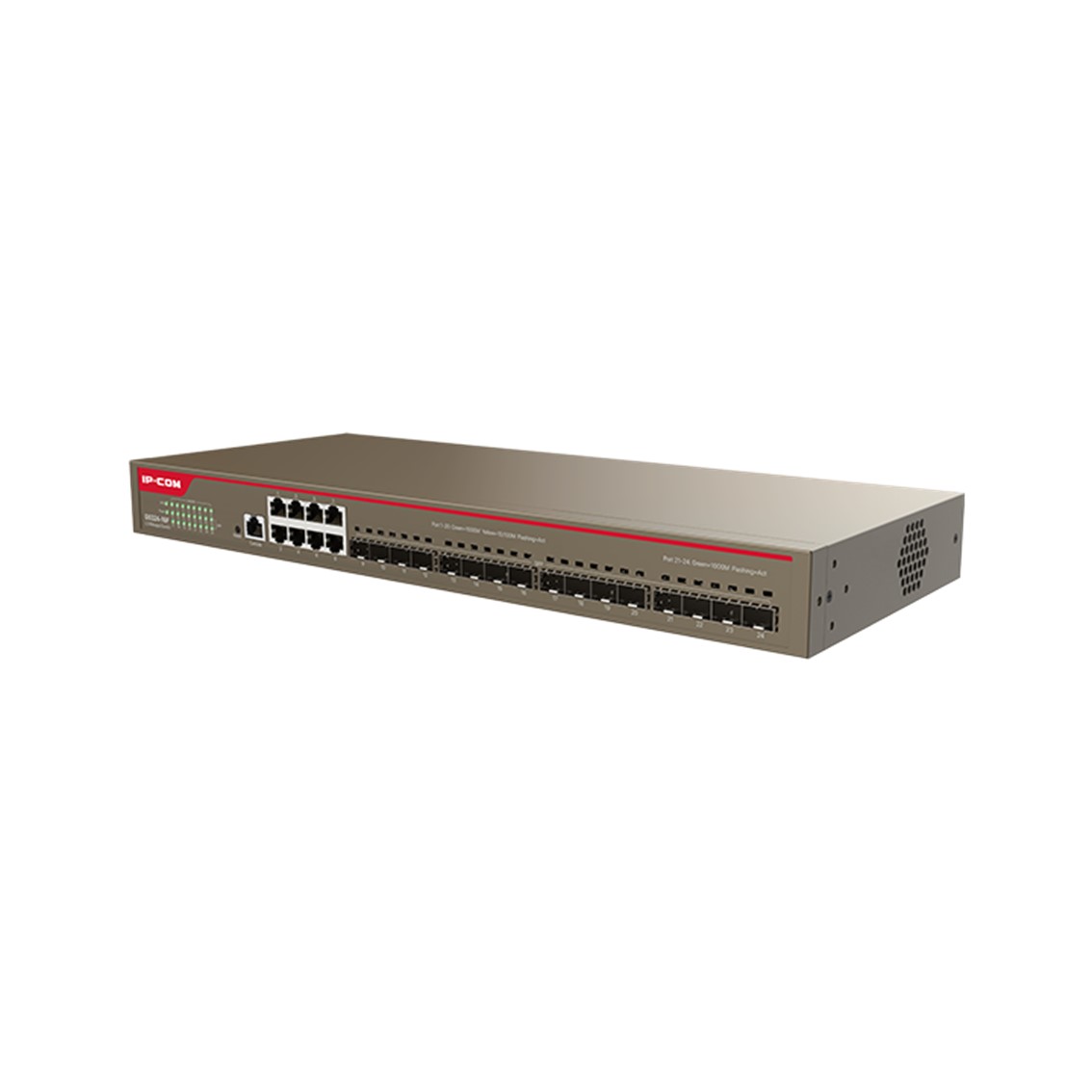 Switch ip - com g5324 - 16f 8 puertos gigabit - Imagen 2