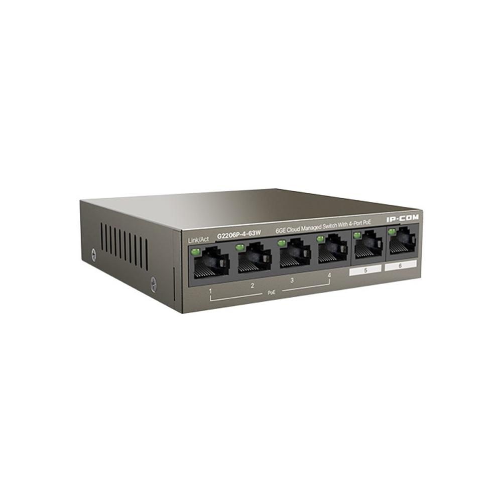 Switch ip - com g2206p - 4 - 63w 6 puertos - Imagen 2
