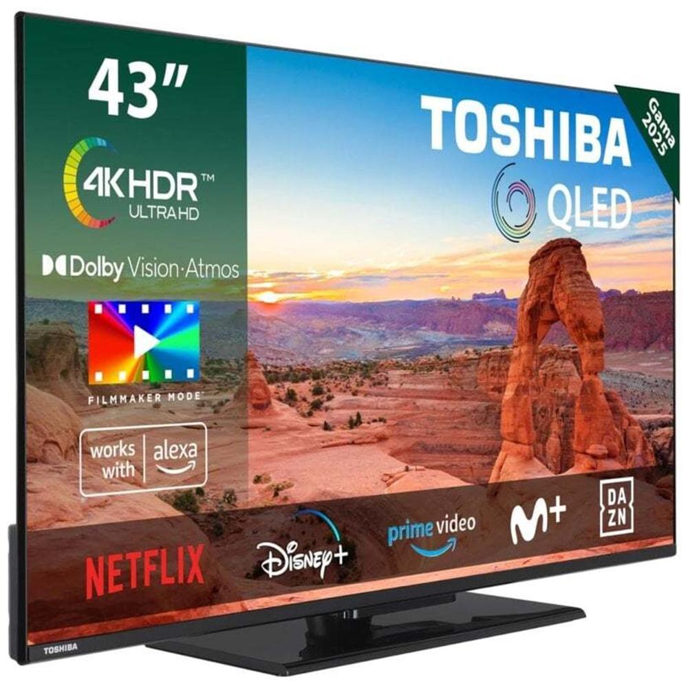 Tv toshiba 43 pulgadas qled 43qv3463dg smart - Imagen 2