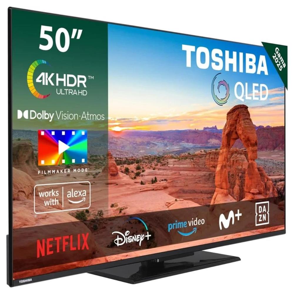 Tv toshiba 50 pulgadas qled 50qv3463dg smart - Imagen 2