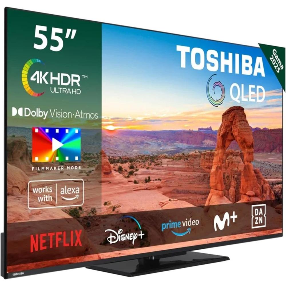 Tv toshiba 55 pulgadas qled 55qv3463dg smart - Imagen 2