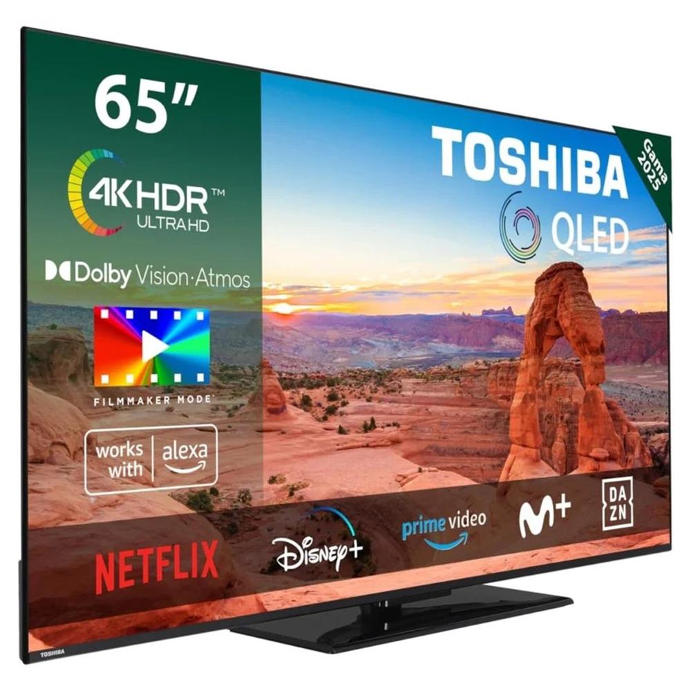 Tv toshiba 65 pulgadas qled 65qv3463dg smart - Imagen 2