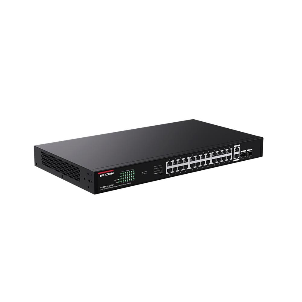 Switch ip - com g1128p - 24 - 250w 28 puertos - Imagen 2