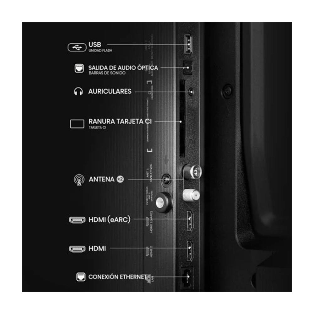 Tv hisense 32 pulgadas led hd ready - Imagen 4